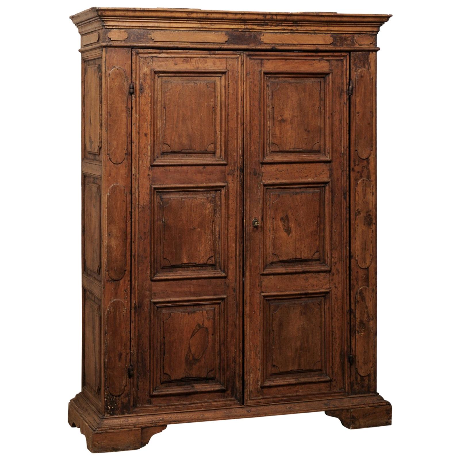Italian walnut cabinet